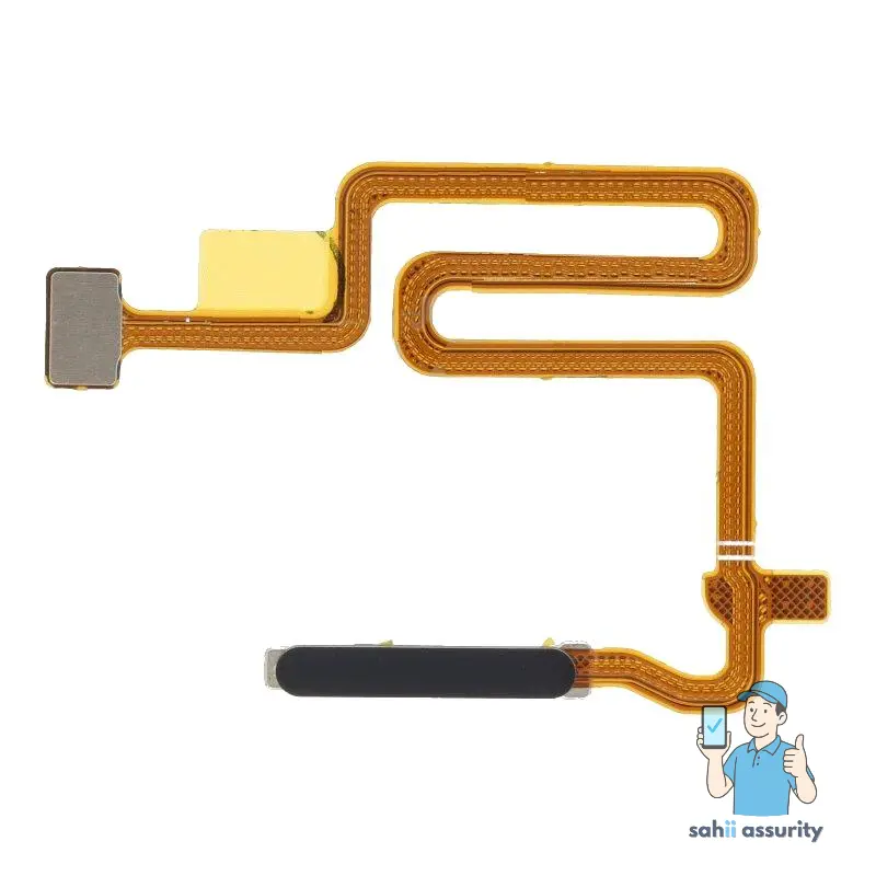 Fingerprint Sensor with Flex Cable for Oppo A74 5G Black